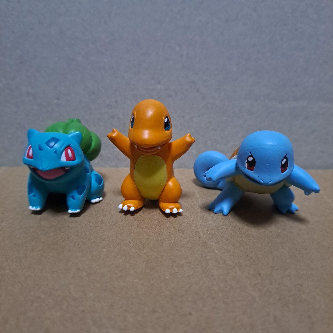 ポケモンモンコレ カントー地方 御三家 フシギダネ ヒトカゲ ゼニガメ