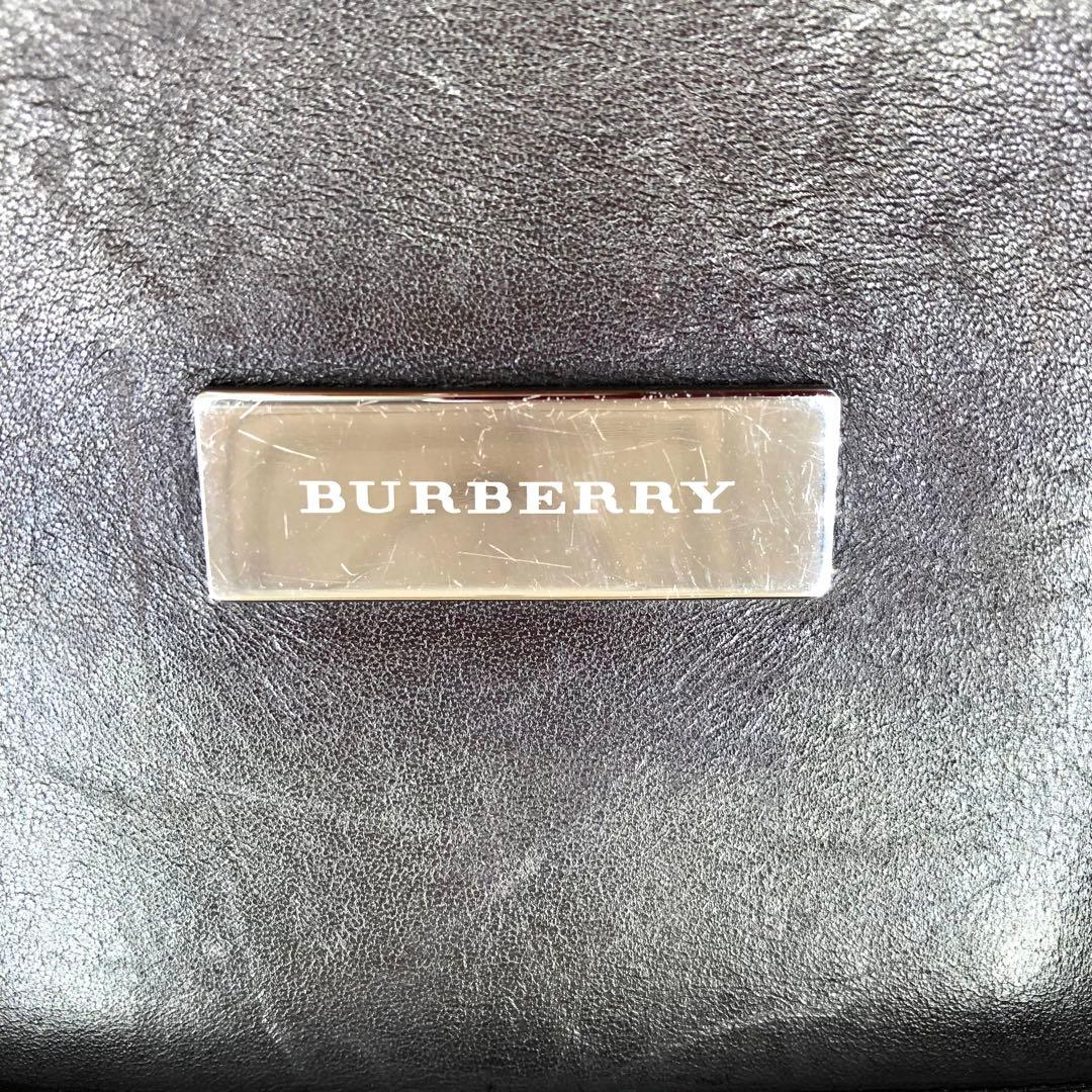 SG3785B バーバリー トートバッグ ハンドバッグ チェック柄 大きめ