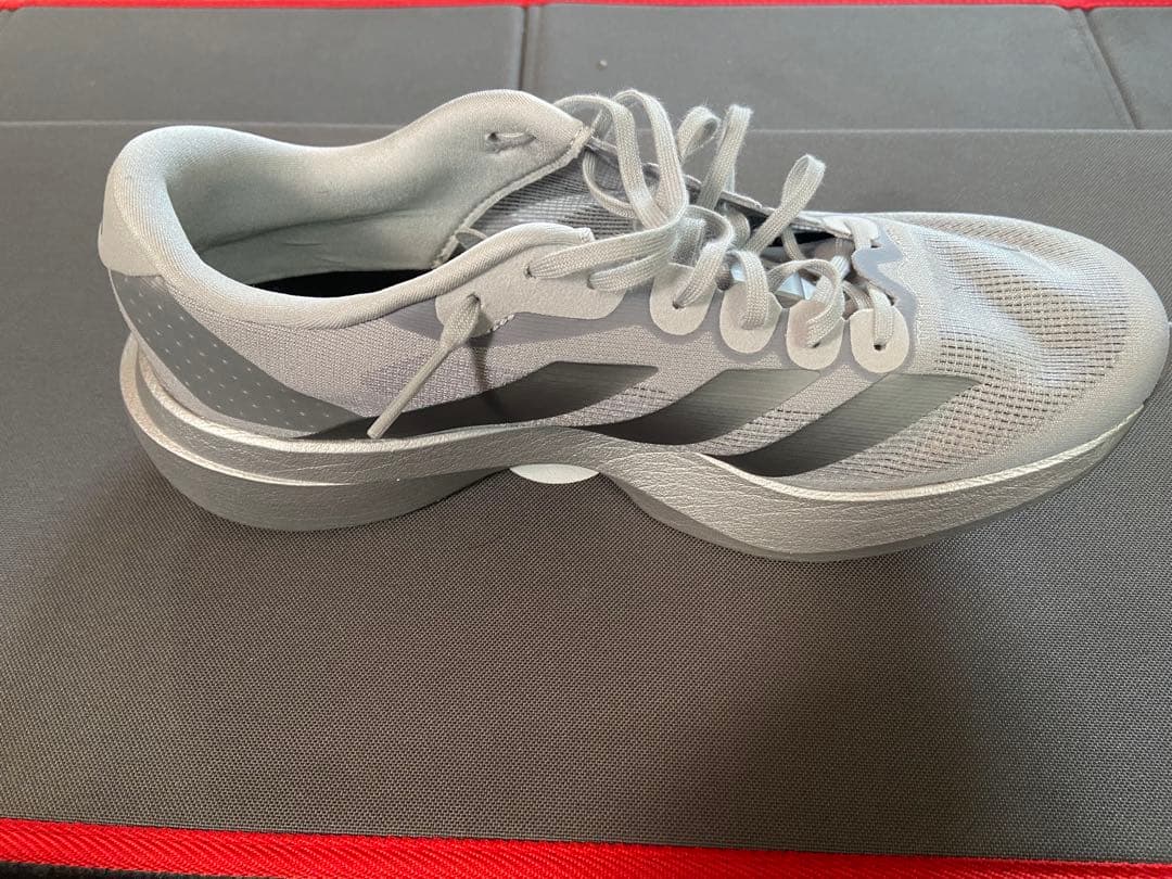 ADIZERO EVO SLグレー 走行距離5km 27.5cm