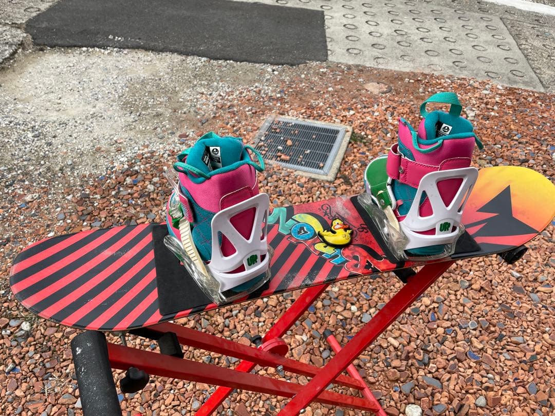 【3点セット】BURTON キッズスノーボード 90cm /ブーツ 19.5cm