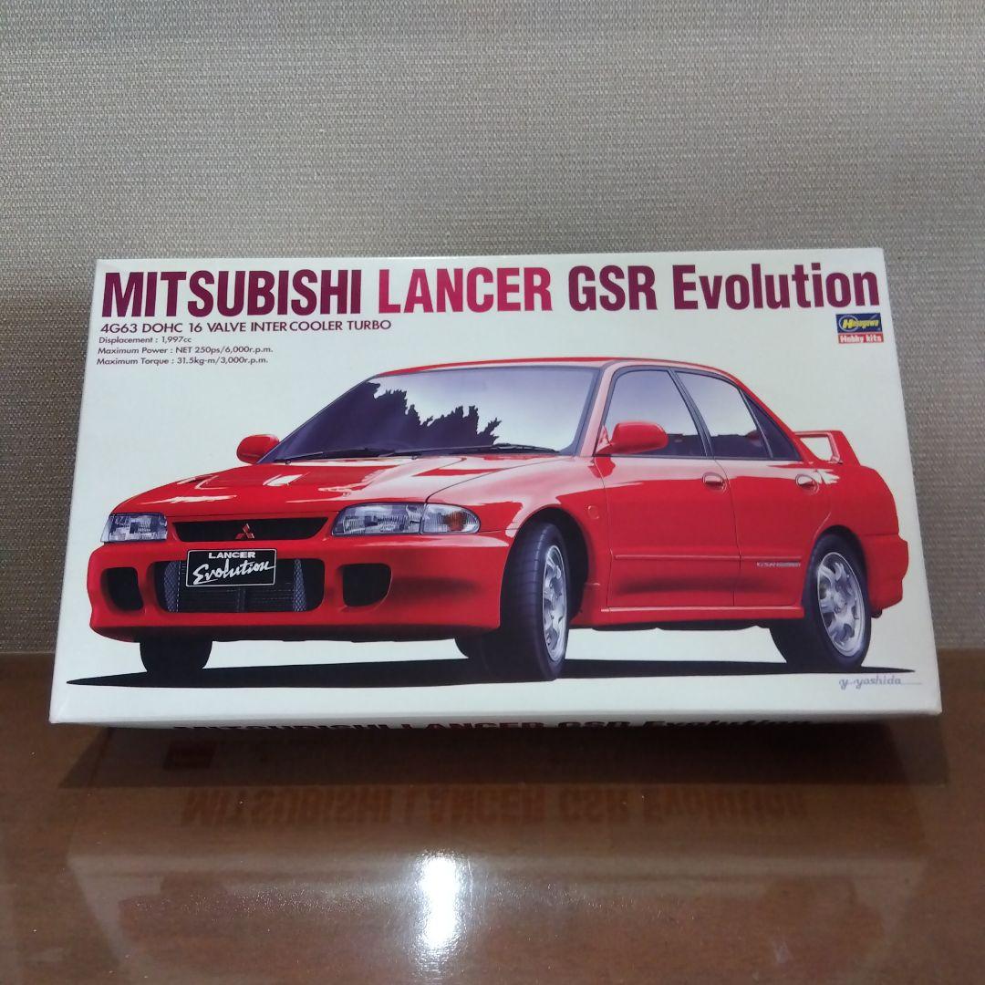 ハセガワ　ランサーエボリューション　1 ハセガワ1/24ランサーEX1800GSRターボ・インタークーラーを作ろう