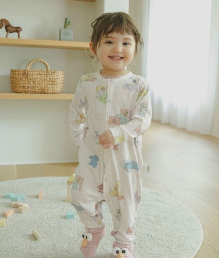 GELATO PIQUE ロンパース セサミストリート S115463057 - ロンパース