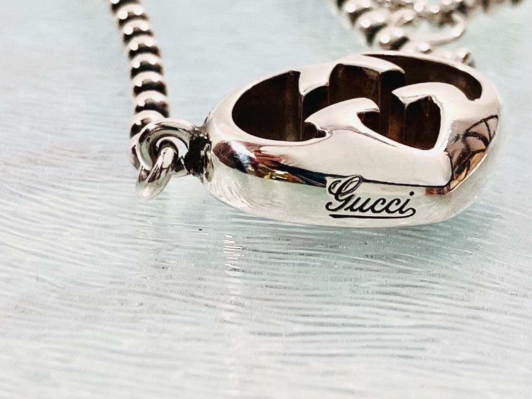 超美品】GUCCI WGハートネックレス 男女兼用 ペンダント SV925 - メルカリ