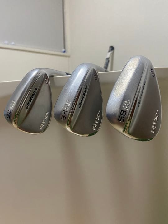 クリーブランド】RTX4 ウェッジ3本セット50/54/58