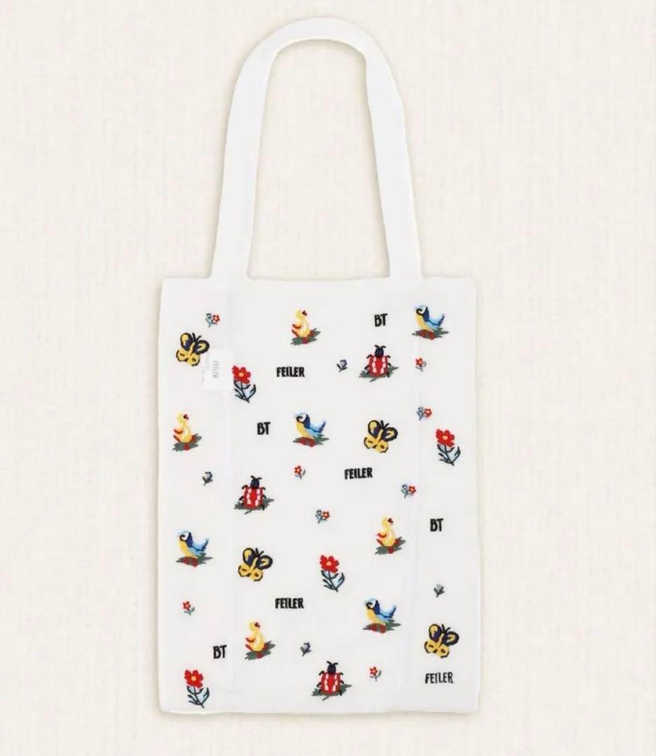新品】フェイラー FEILER ブリジット タナカ ハイジ刺繍コラボバッグ