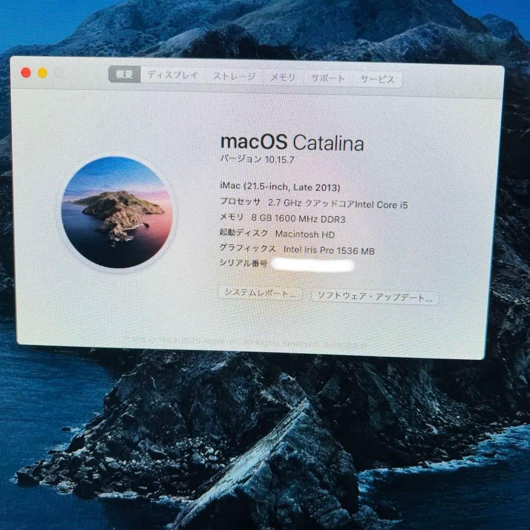 本日15時まで❗️Apple iMac 21.5inch 2013 8GB 1TB