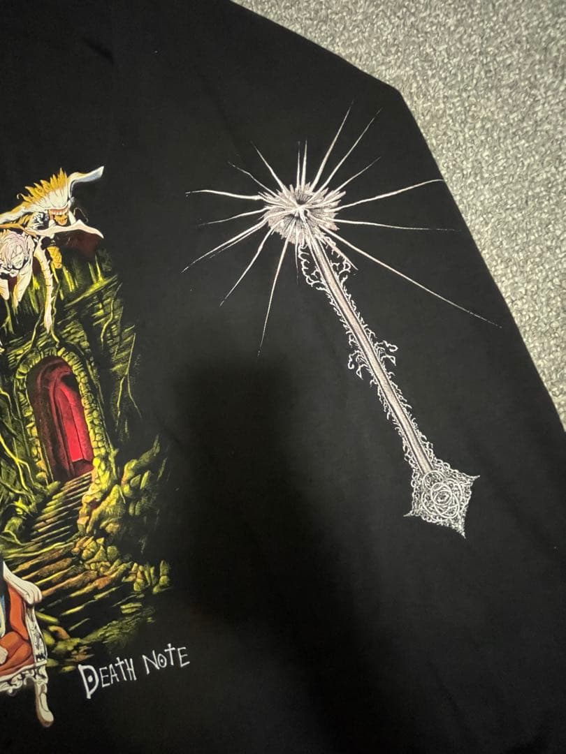 1点のみ激レア デスノート DEATH NOTE アニメ ロングTシャツ