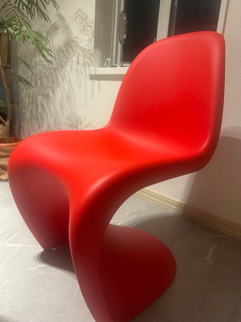 ヴィトラ　パントンチェア　タンジェリンオレンジ Verner Panton（ヴェルナー・パントン）パントンチェア “Panton Chair