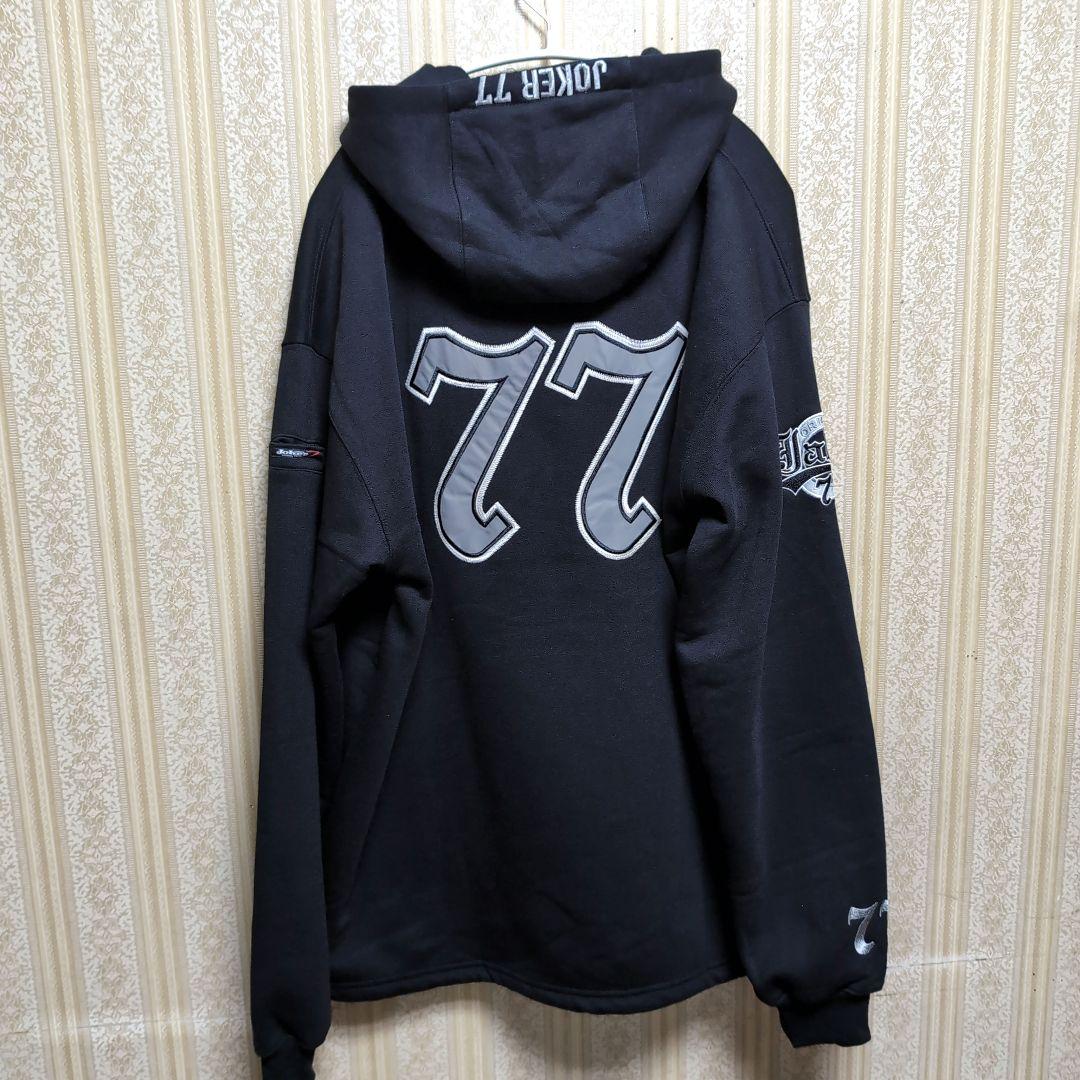 美品 Joker brand ジョーカーブランド 刺繍パーカー B系 だぼだぼ