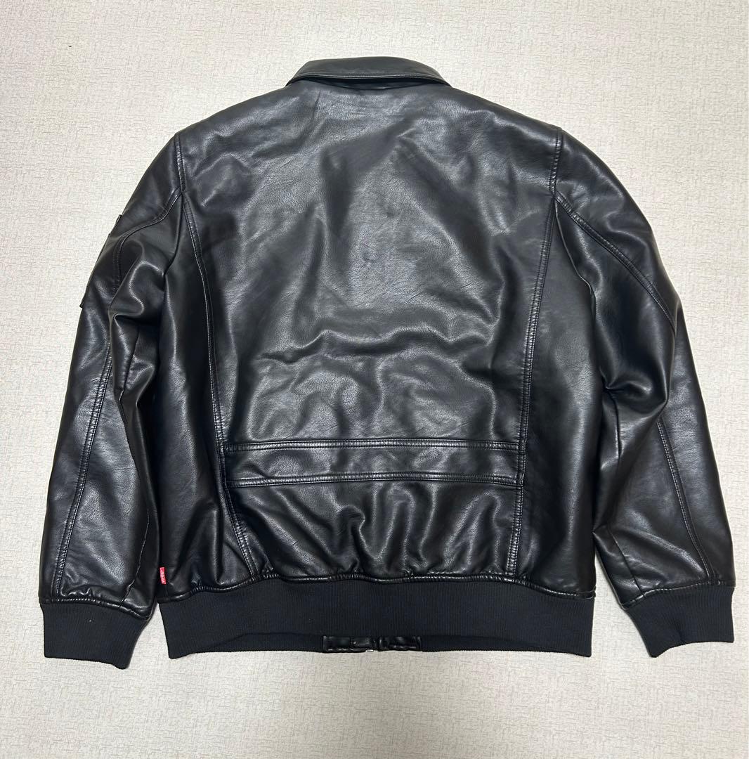 新品リーバイス レザージャケット A-2 フライトジャケット フェイク