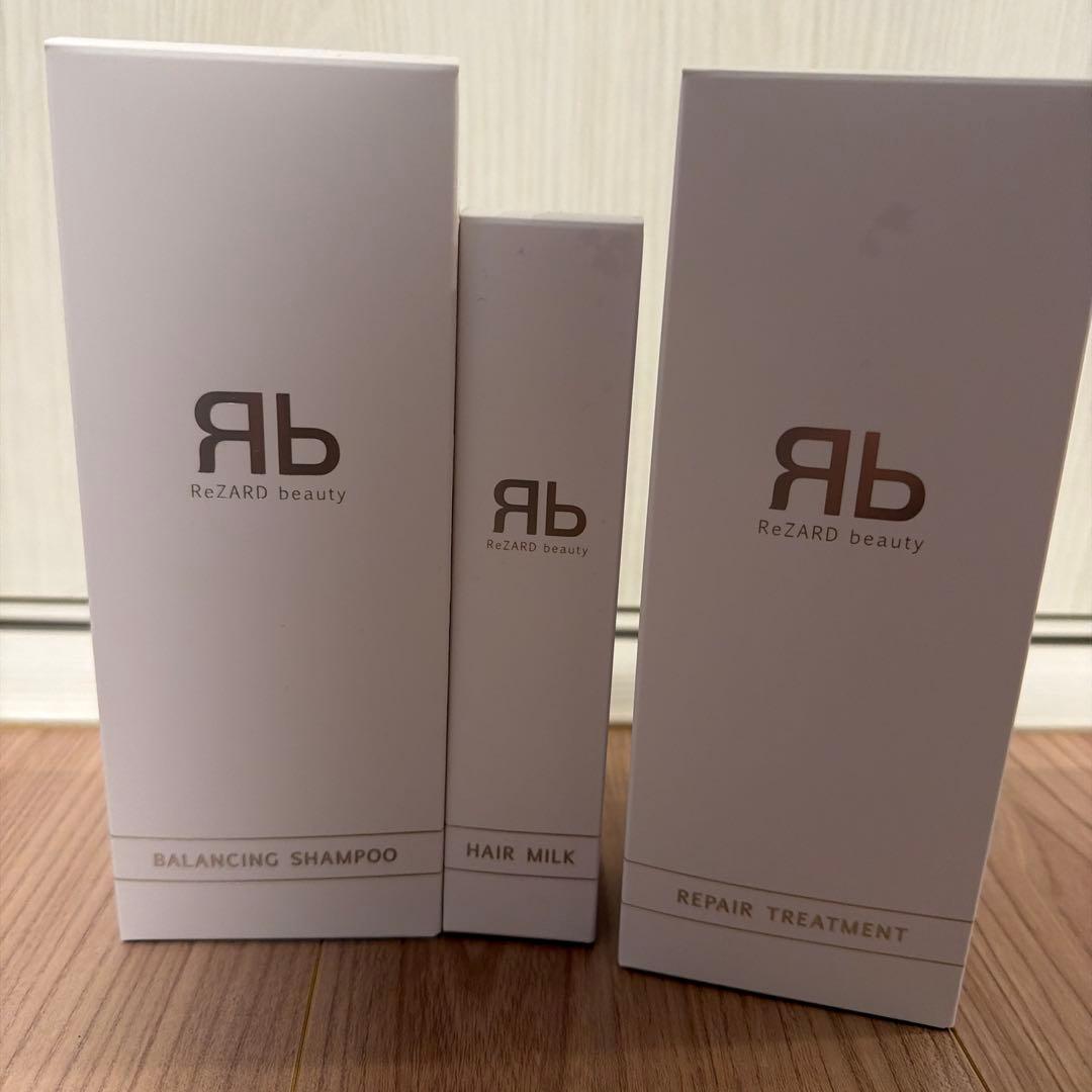ReZARD beauty シャンプー・ミルク・トリートメント3点セット ReZARD | リザード | 【recommend】 「ReZARD beauty バランシング