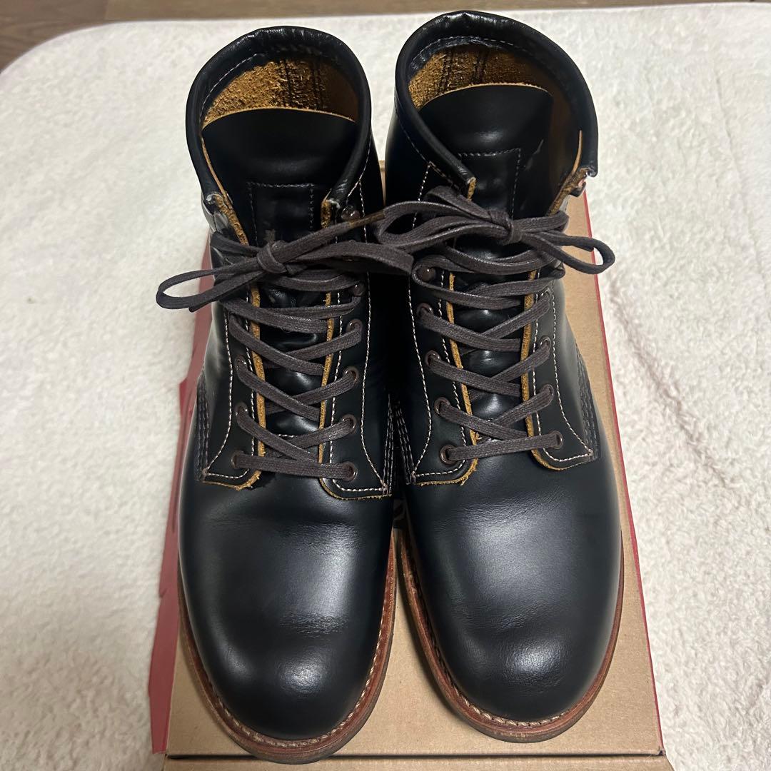 【美品】9060 ベックマンフラットボックス　9.5D redwing