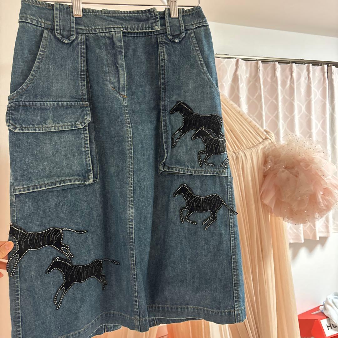 ケイタマルヤマ　デニムスカート ケイタマルヤマ デニム タイトスカート マーメイド - メルカリ