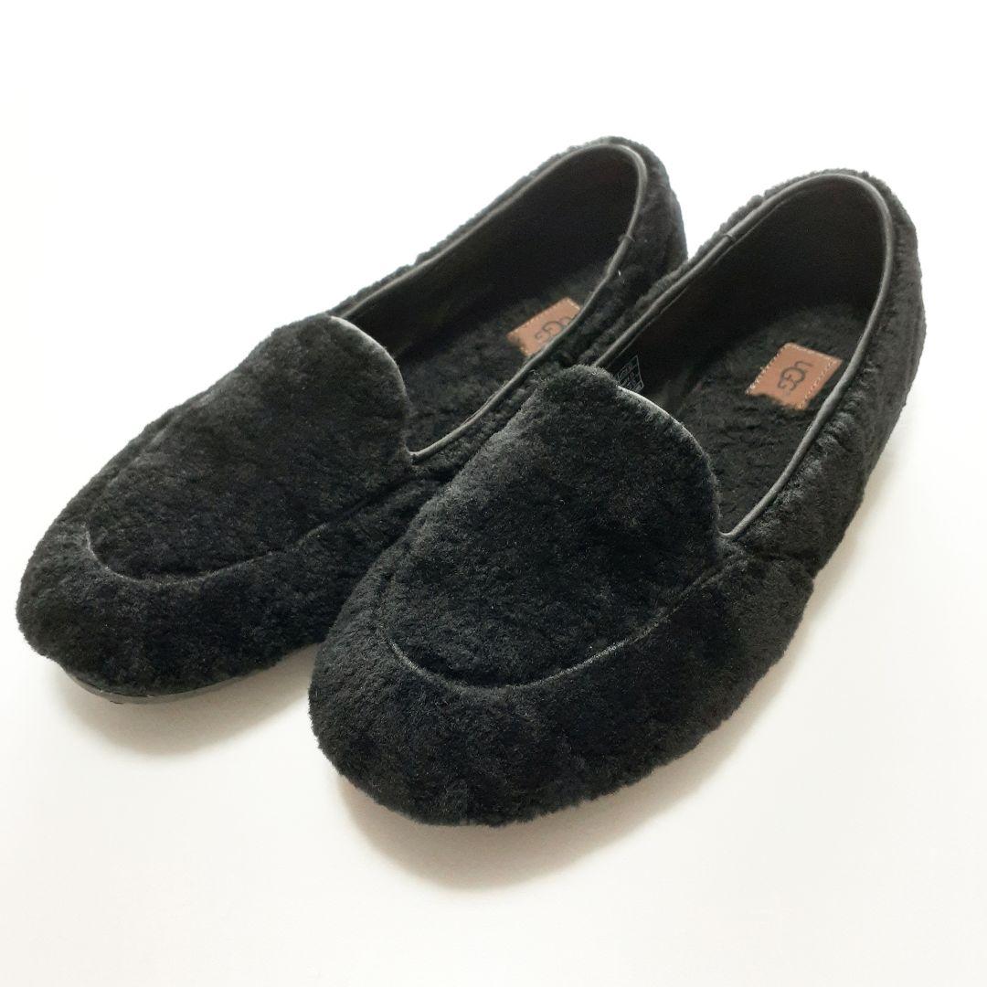 UGG アグ ファーモカシン ファ一シュ一ズ ブラック UG1763BU014426_thumb.jpg