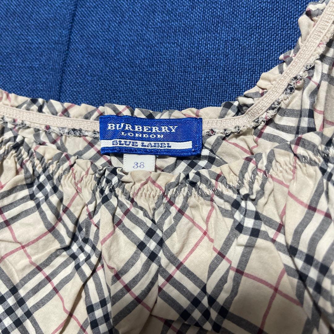 BURBERRY チェック柄 キャミソール 38