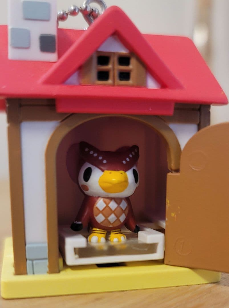 レア♪2006年】どうぶつの森ミニミニハウスキーチェーン フーコ - メルカリ