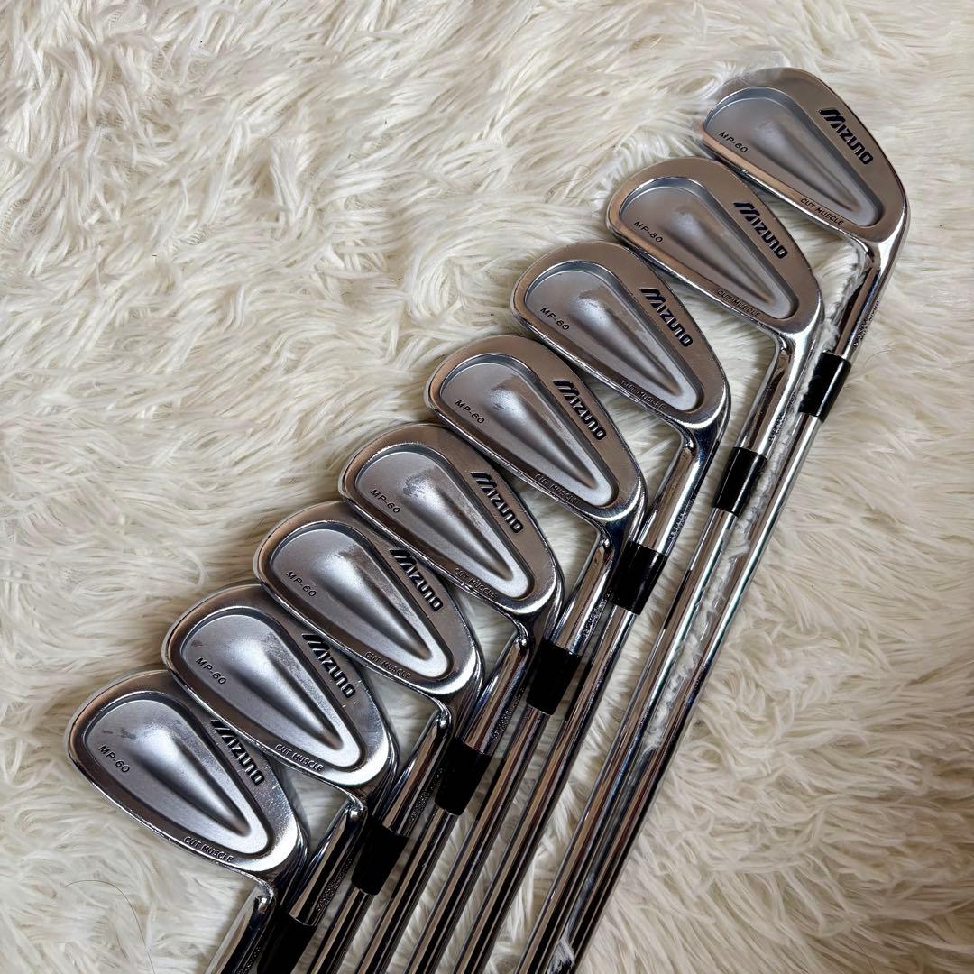 Mizuno ミズノ MP-60 アイアンセット 8本 Flex:S - メルカリ