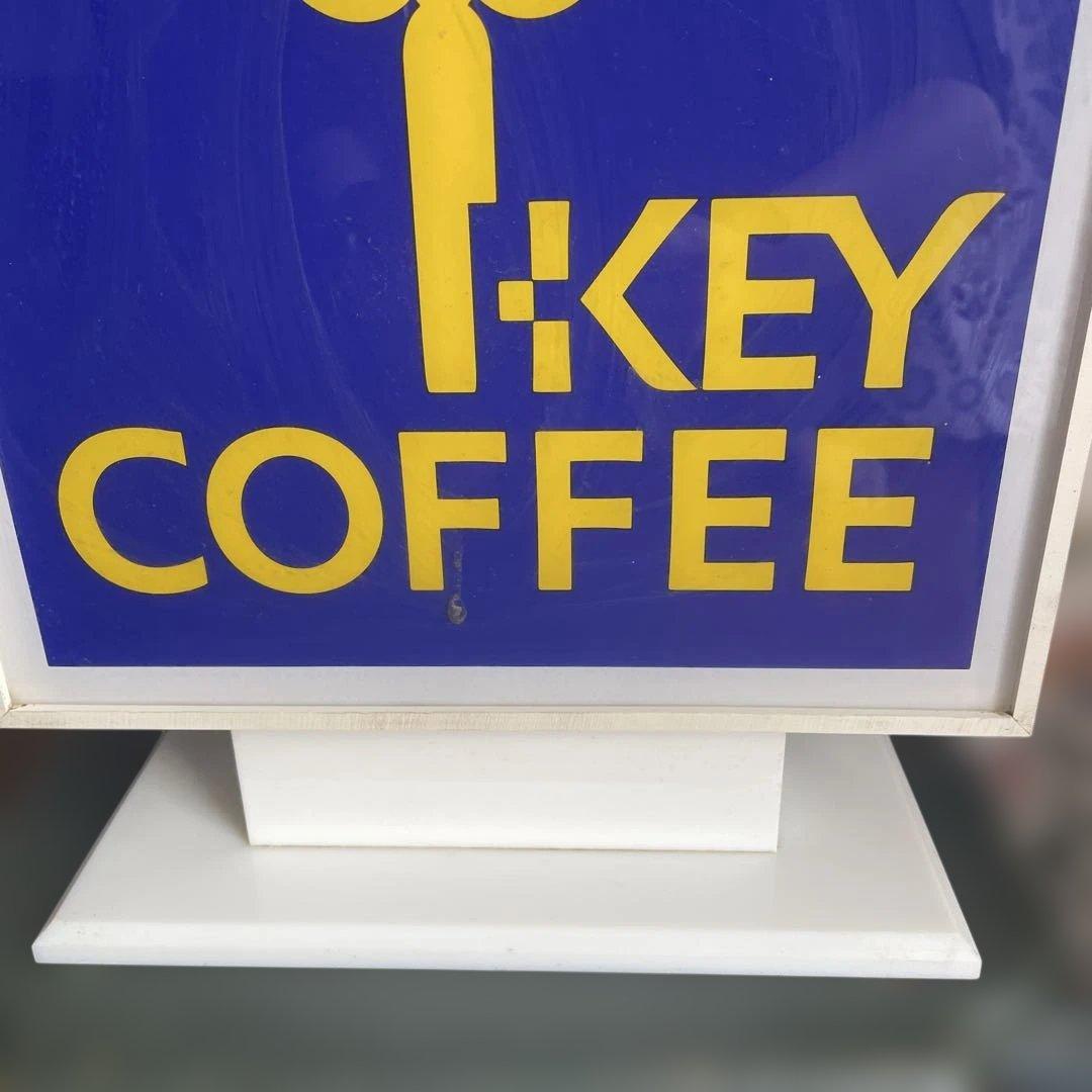 ヴィンテージ】【レトロ】KEY COFFEE 看板 - メルカリ