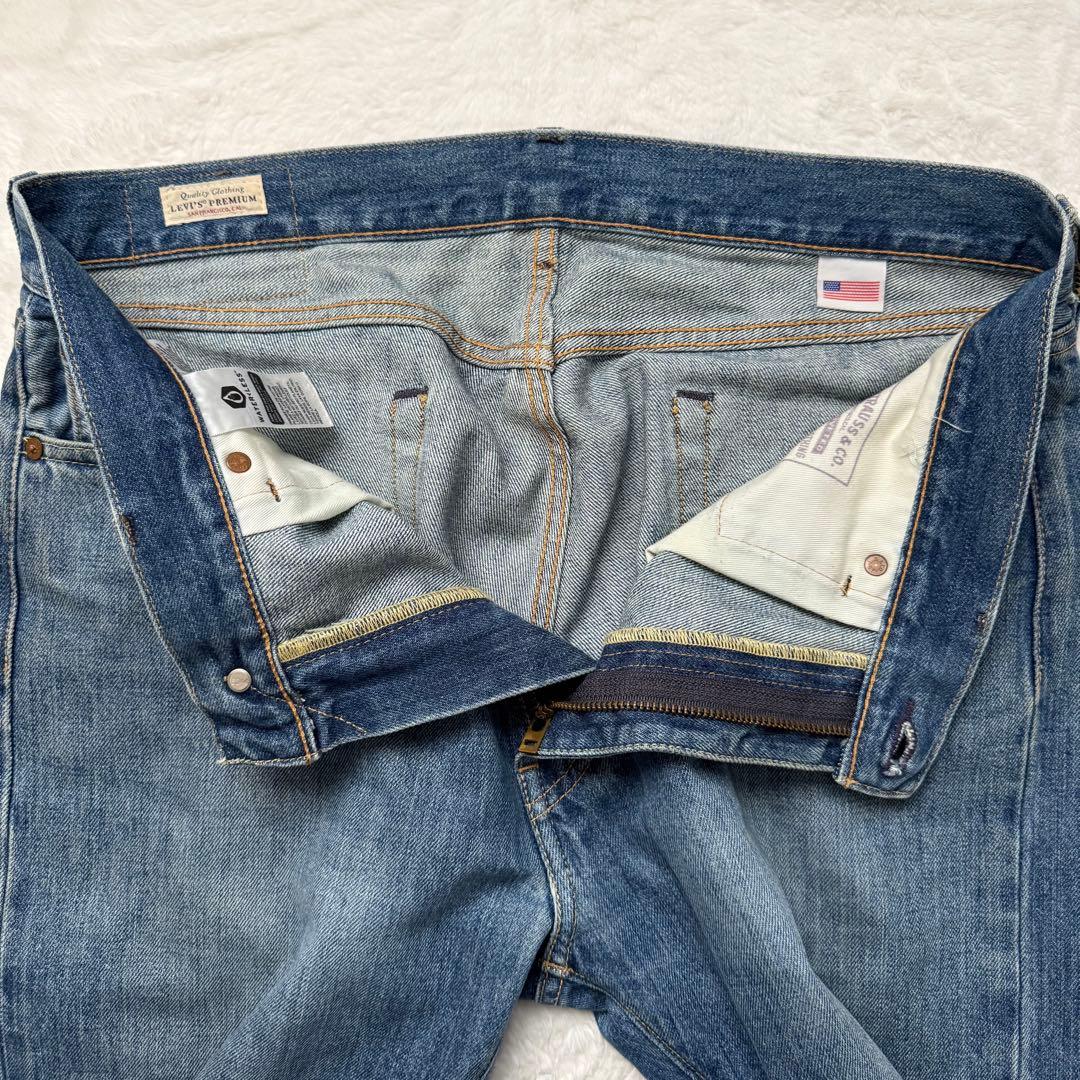 リーバイス プレミアム 505 米国製 W33 ビッグE ボタン裏5244 - メルカリ