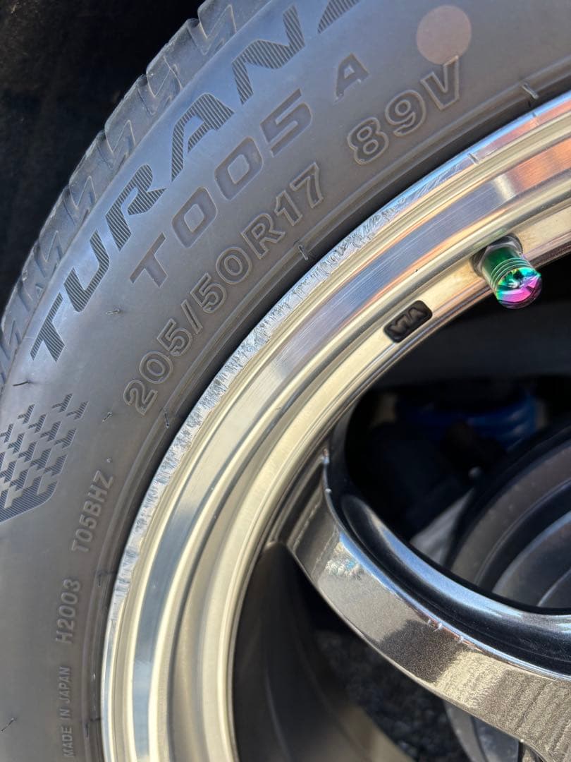 アドバンレーシング RG-D2 17インチホイール7J+40PCD1004穴鍛造 - メルカリ