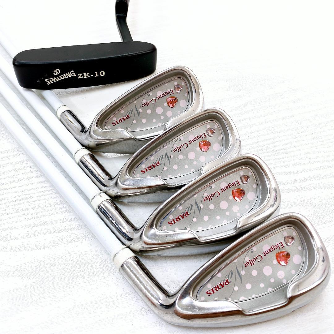 初心者様推奨‼】レディース ゴルフ クラブ 初心者 セット 8本 L ピンク