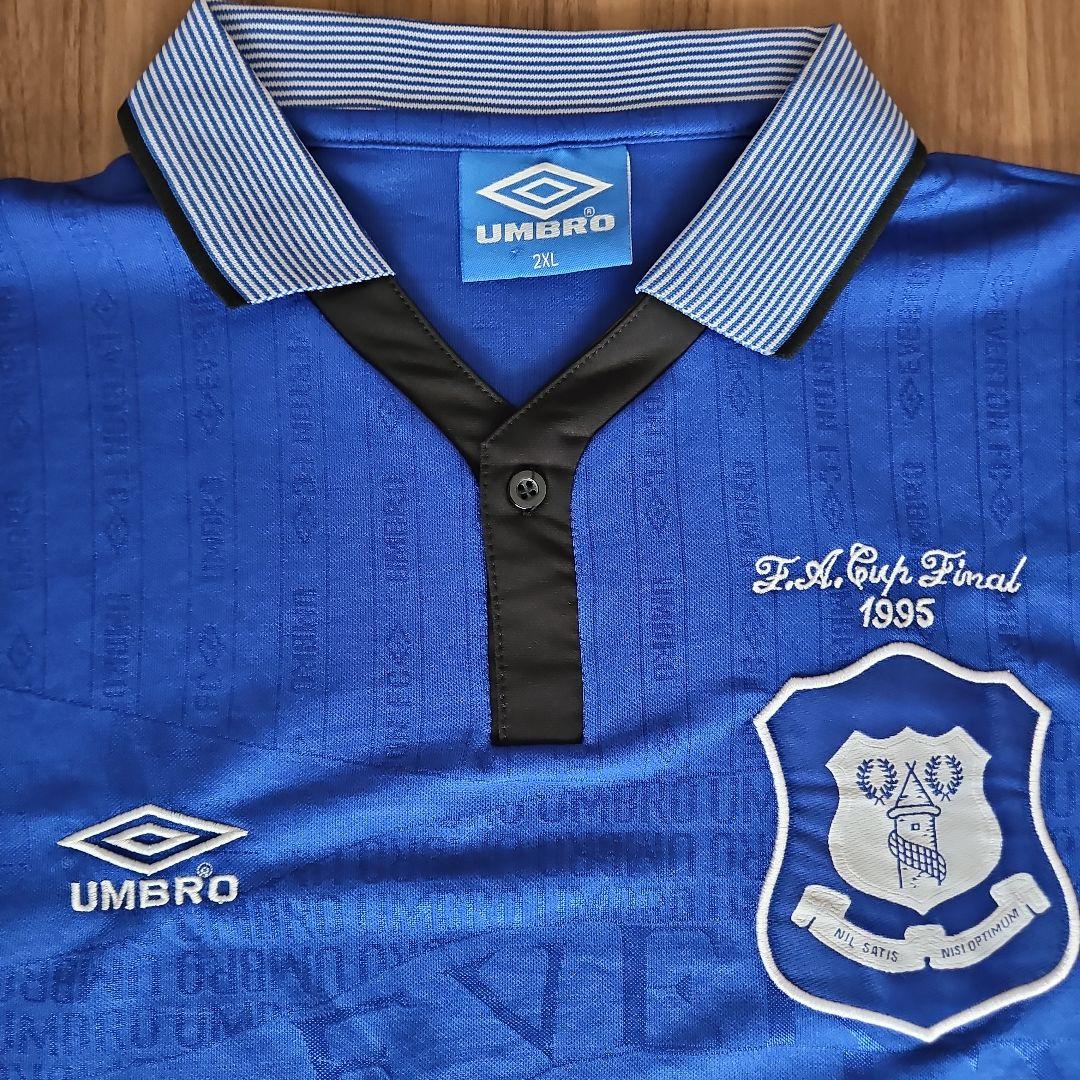 90年代エバートンFCユニフォーム NECロゴ - メルカリ