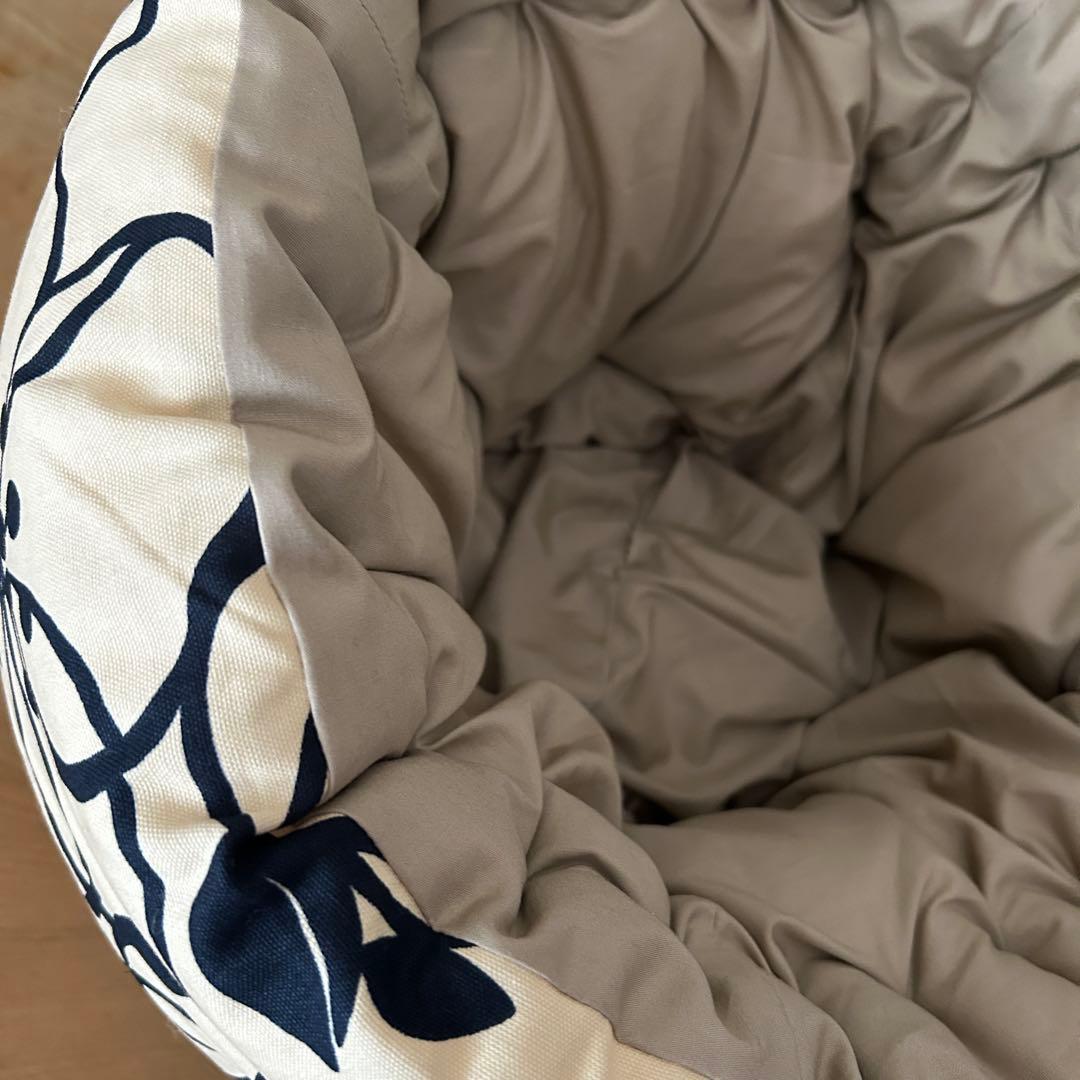 スリット入り線花ふかふか(保温調理)鍋保温カバー＋三角鍋つかみ