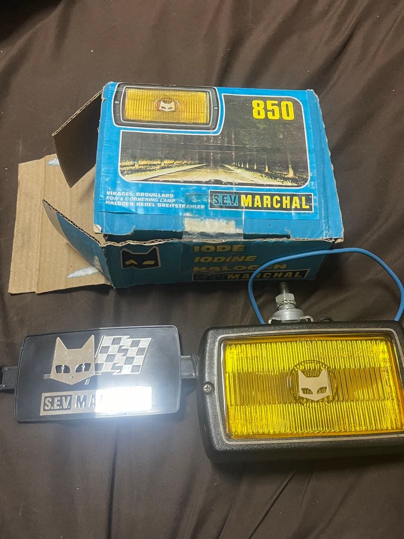 SEV MARCHAL ハロゲンライト 850 マーシャル　フォグランプ 現品 マーシャル フォグランプ : ミニマルヤマ - 通販 - Yahoo