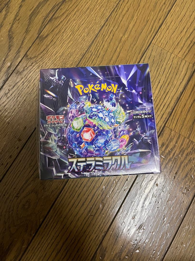 ポケモンカード　ステラミラクル　新品未開封　BOX 状態A-〕デッキビルドBOX『ステラミラクル』【未開封BOX】{-}