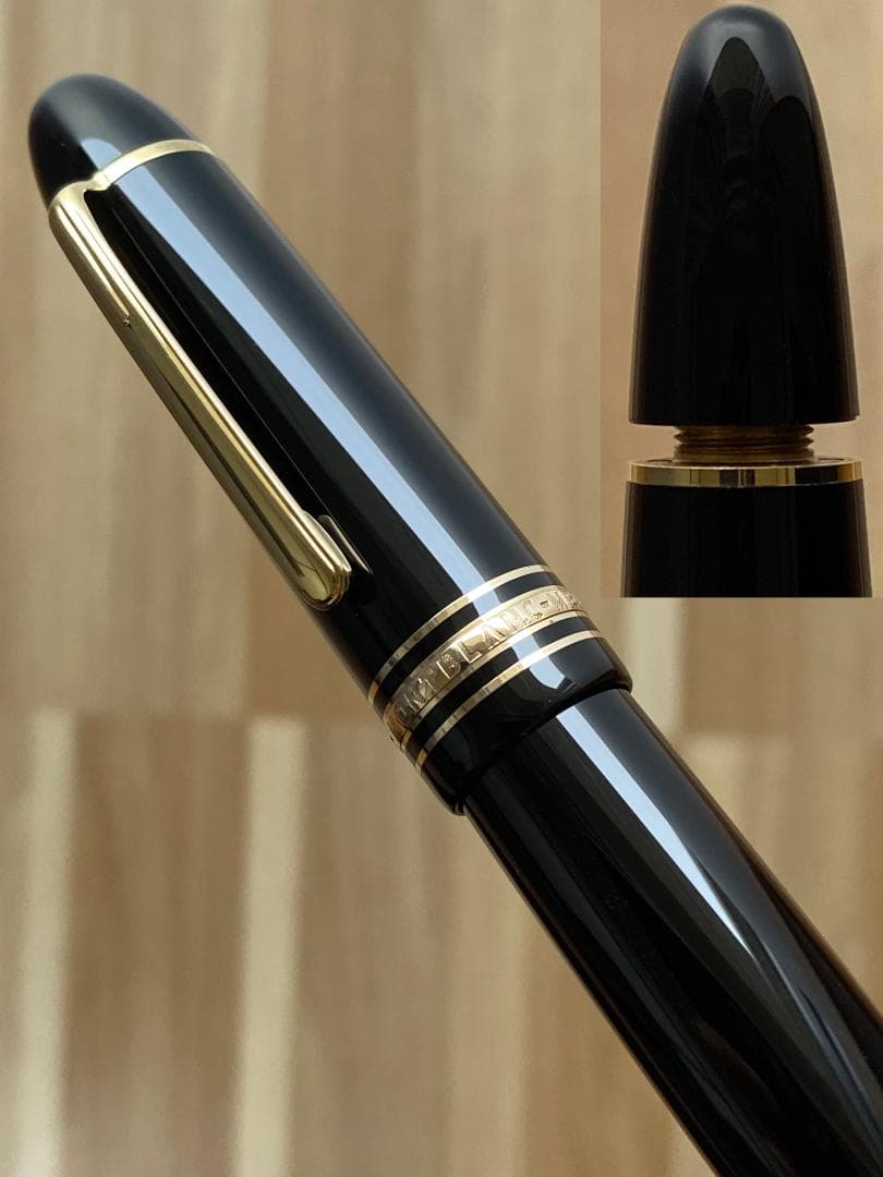 超美品 現行品 モンブラン 149 18K 中字 Au750 吸入式 万年筆 - メルカリ