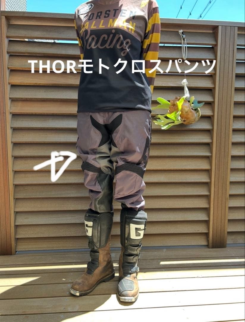 THORモトクロスパンツ 28インチ MXパンツ THOR 22/23 SECTOR MINIMAL ブラック モトクロス