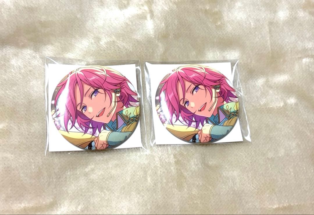 あんスタ 桜河こはく 缶バッジ - メルカリ