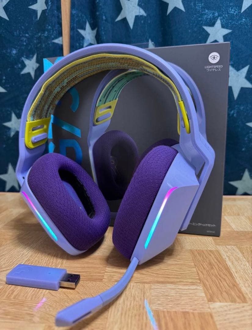 logicool G733LIGHTSPEED ワイヤレスゲーミングヘッドセット G733 超軽量ワイヤレスゲーミングヘッドセット カナダ