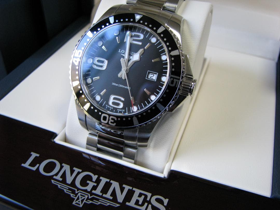 ロンジン L3.730.4.56.6 ハイドロコンクエスト　クオーツ　美品