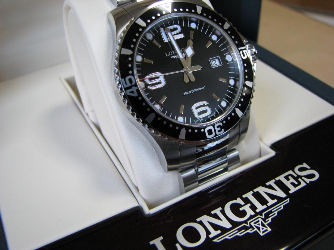 ロンジン L3.730.4.56.6 ハイドロコンクエスト　クオーツ　美品