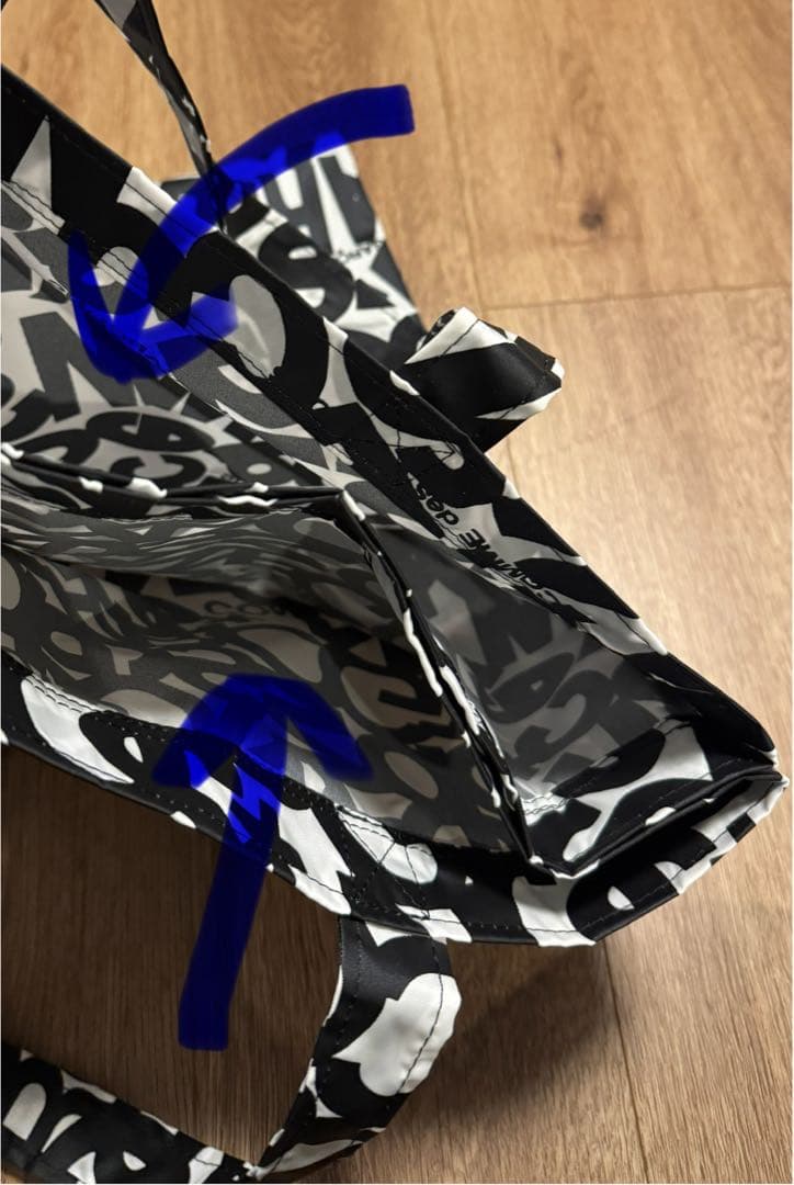 25AW コムデギャルソン ホリデートート 総柄 双子トート - メルカリ