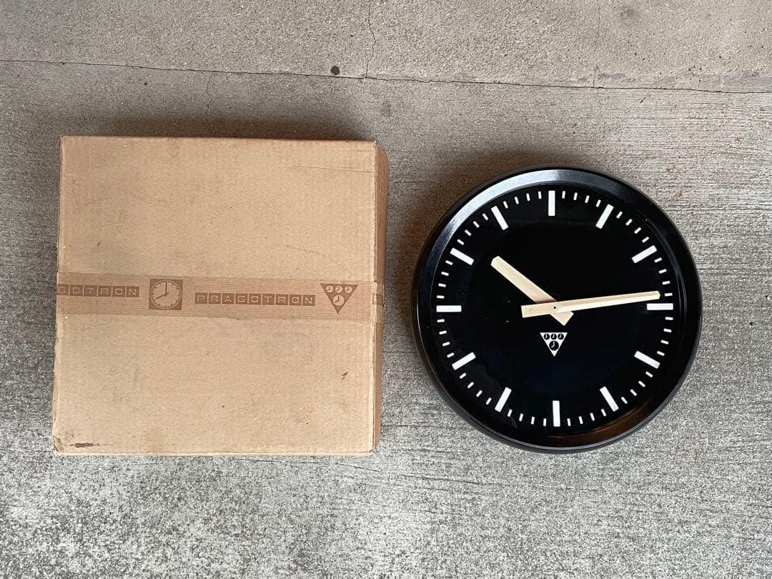超レア箱付き！37cm Black Dial PRAGOTRON パラゴトロン - メルカリ
