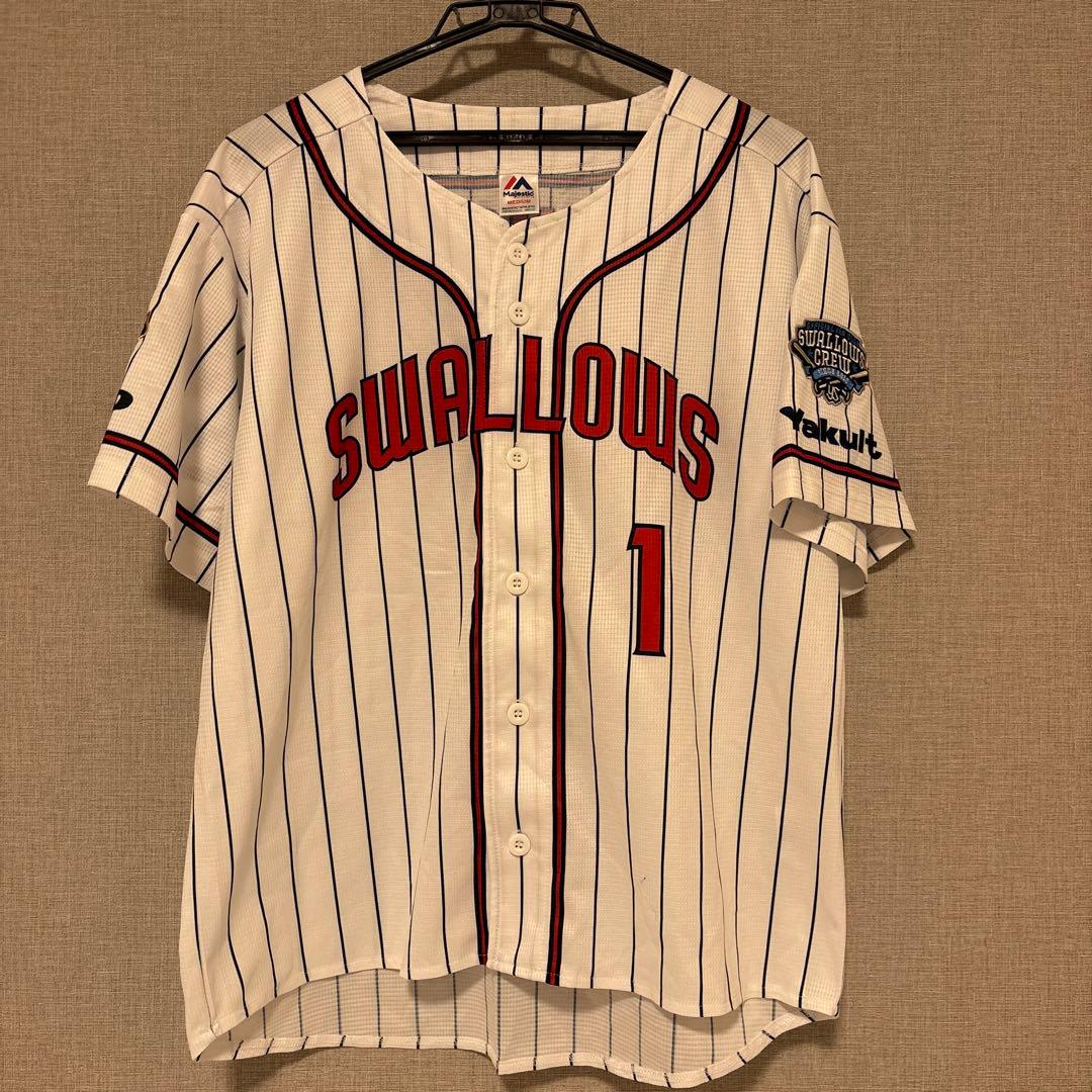 東京ヤクルトスワローズ crew 2022 ユニフォーム 山田哲人 Mサイズ