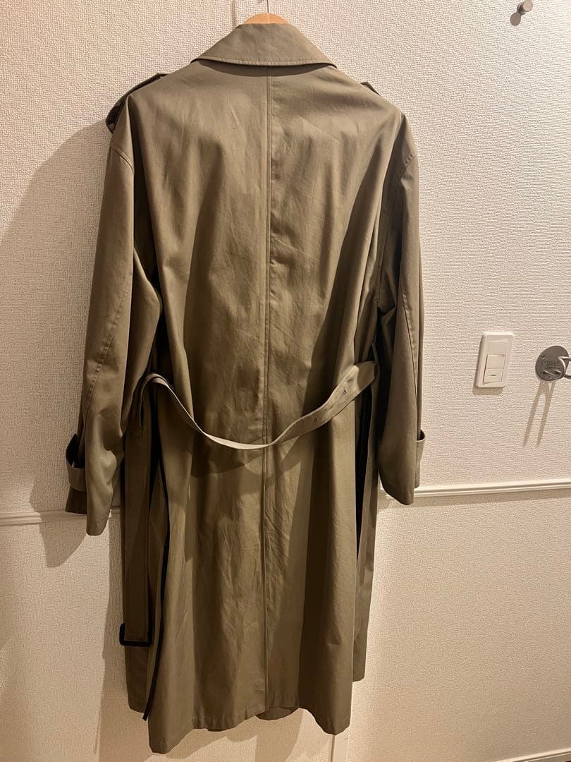 ジャケット・アウター stein OVERSIZED TRENCH COAT \"BEIGE\"