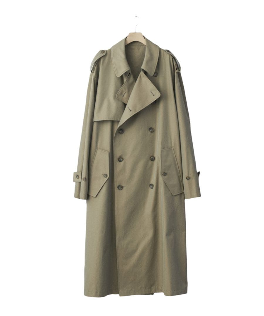 ジャケット・アウター stein OVERSIZED TRENCH COAT \"BEIGE\"