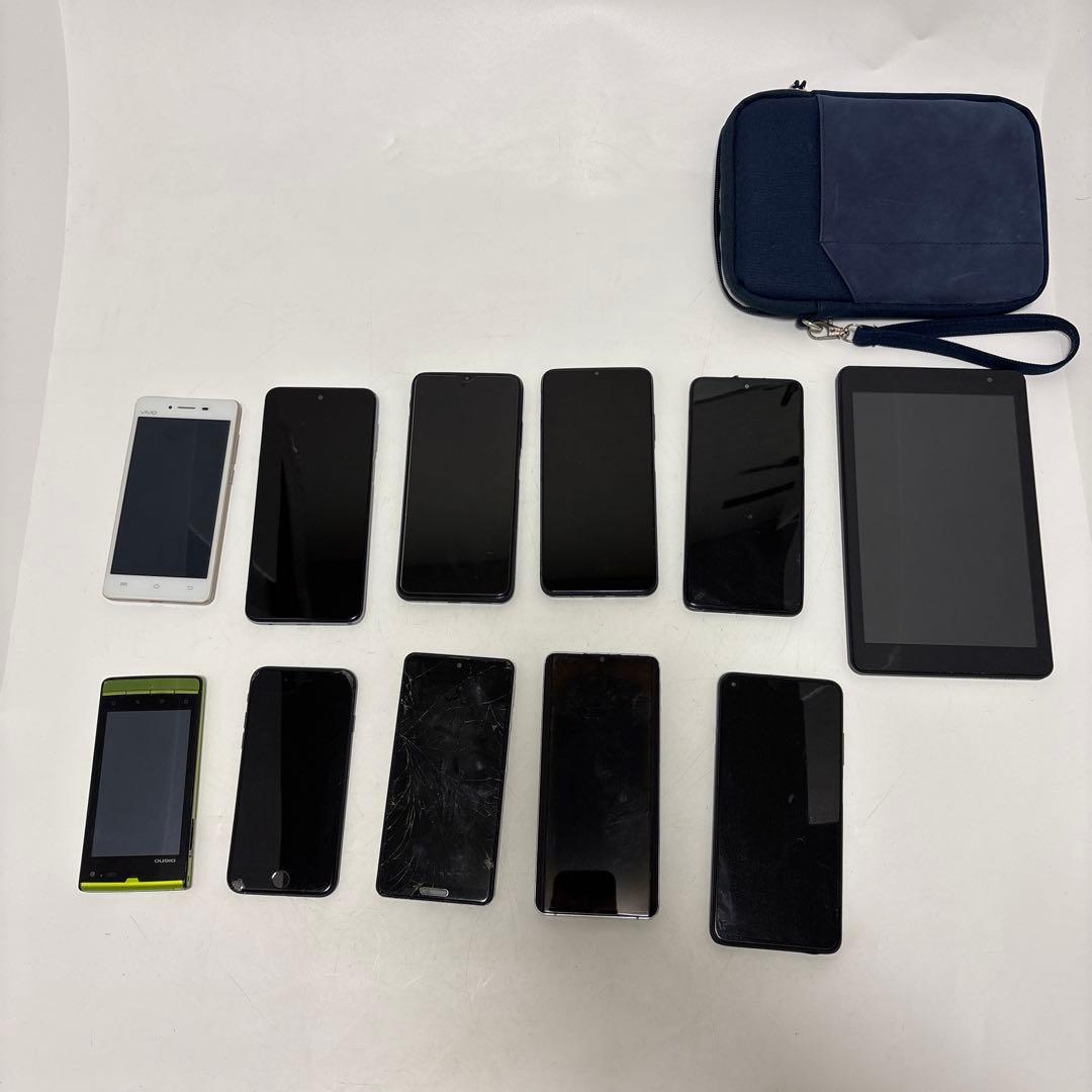 む*！様 【現状品】携帯電話 iPhone スマホ タブレットなど 11点まとめ iPhone11画面交換【COCOスマホソニック錦糸町PARCO店】 - Android