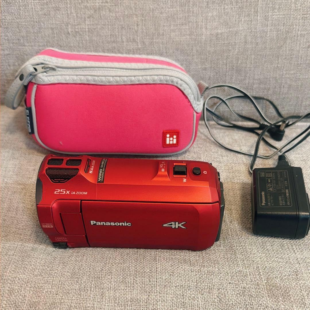 美品 Panasonic 4K ビデオカメラ 本体+ケース HC-VZX992M Amazon | パナソニック 4K ビデオカメラ VZX992M 64GB 光学20倍ズーム