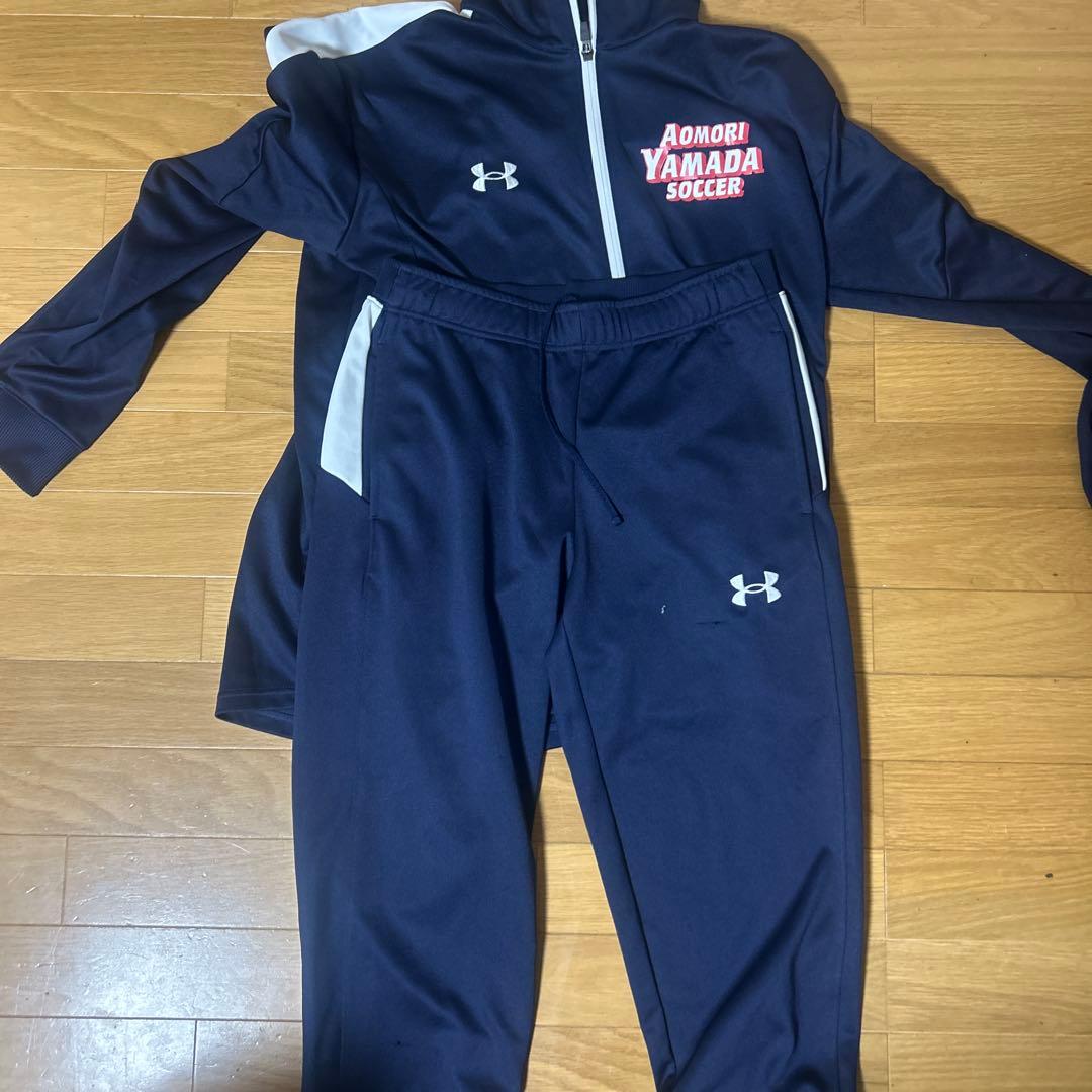 青森山田高校サッカー ジャージセット アンダーアーマー - メルカリ