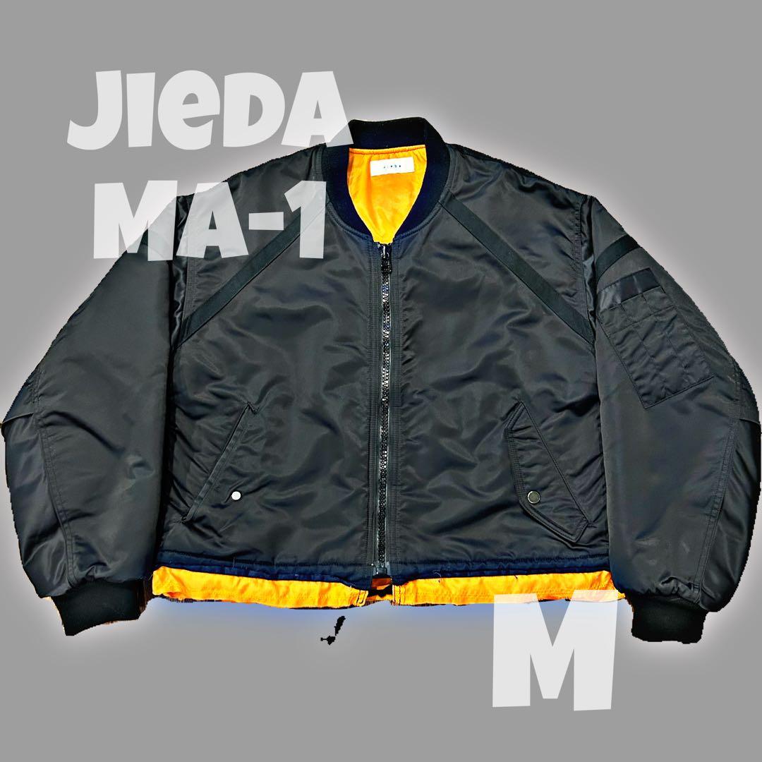 JIEDA MA-1 ブラック サイズ2 短丈　ボックスシルエット　M相当 JIEDA MA-1 ブラック サイズ2 短丈 ボックスシルエット M相当 - メルカリ