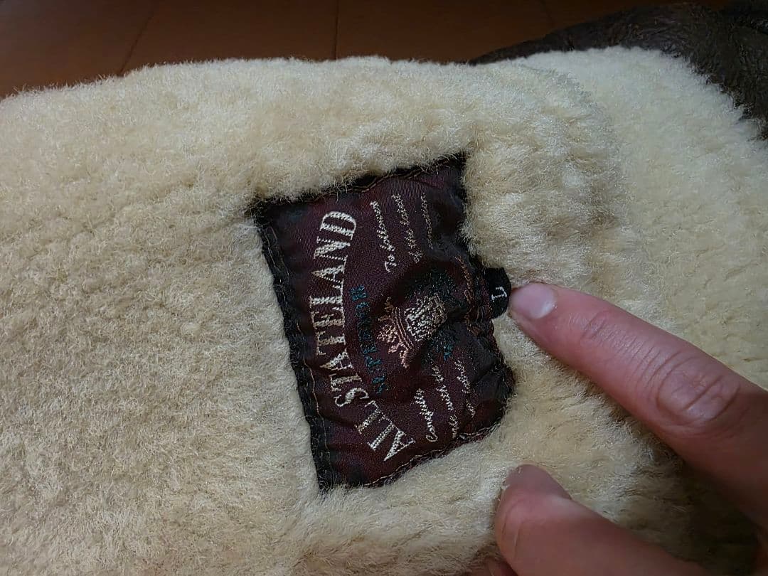 韓国製 ALLSTATELAND 本革 B3 フライトジャケット - メルカリ