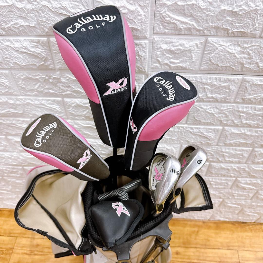 キャロウェイ　ジュニア　ゴルフセット　XJ シリーズ　6本 キャロウェイ XJ ゴルフセット ジュニア 6本 右 115cm〜135cm - メルカリ