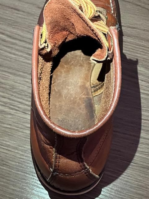 レッドウィング REDWING 875 8E 半円犬タグ 金刺繍 - メルカリ