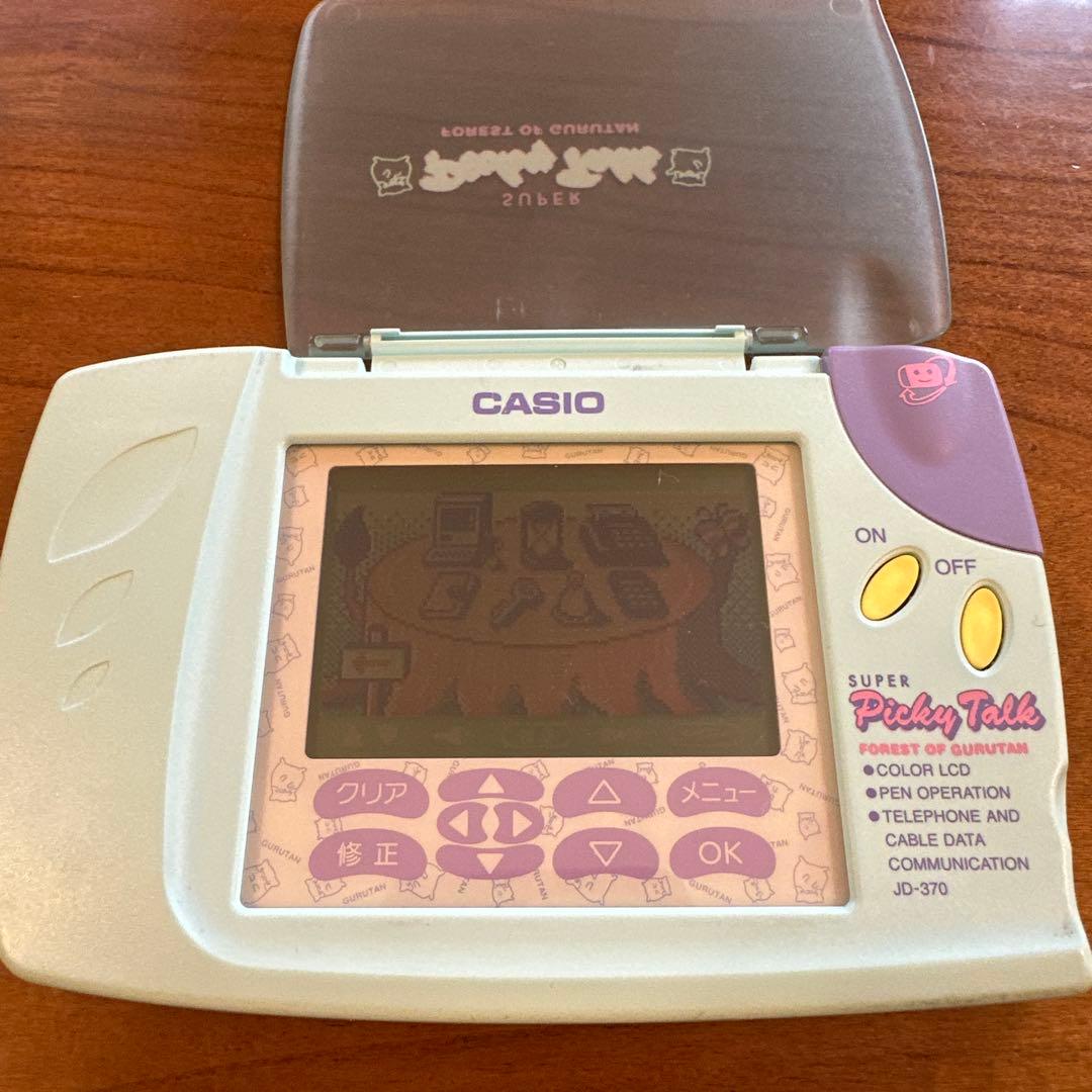 CASIO 電子手帳 スーパーピッキートーク液晶薄め 現状品 - メルカリ
