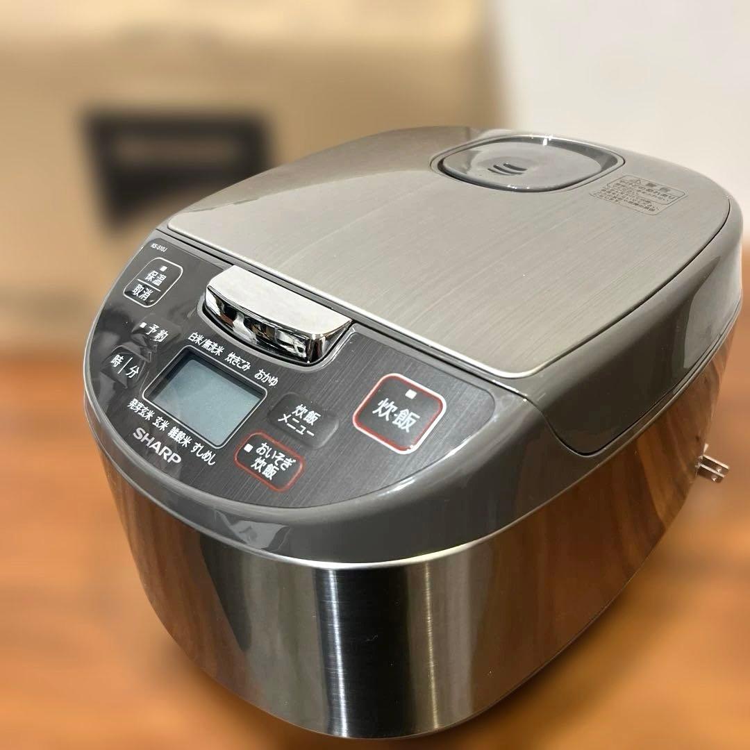 美品 SHARP シャープ 炊飯器 5.5合炊き KS-S10J 2025年 - メルカリ