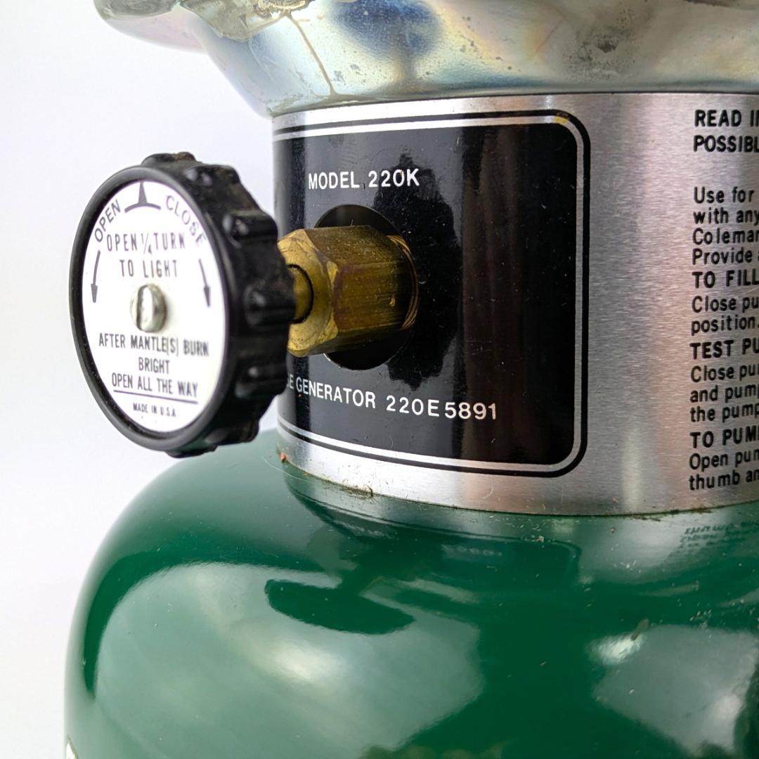 B*B様 これで45年前！の美品☆1980年2月製コールマン220K195☆箱